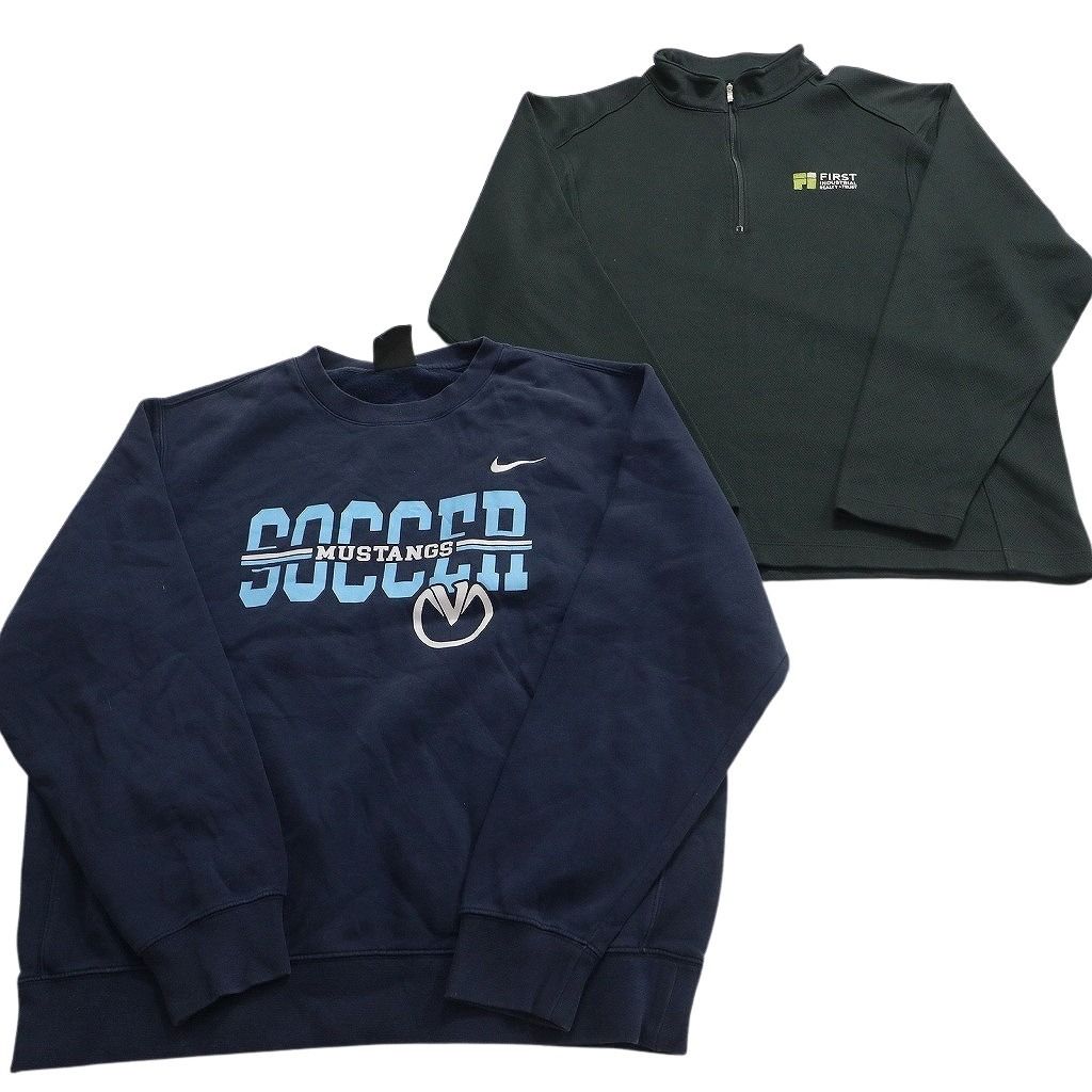 古着卸 まとめ売り NIKE ナイキ スウェット 8枚セット ( メンズ L/XL
