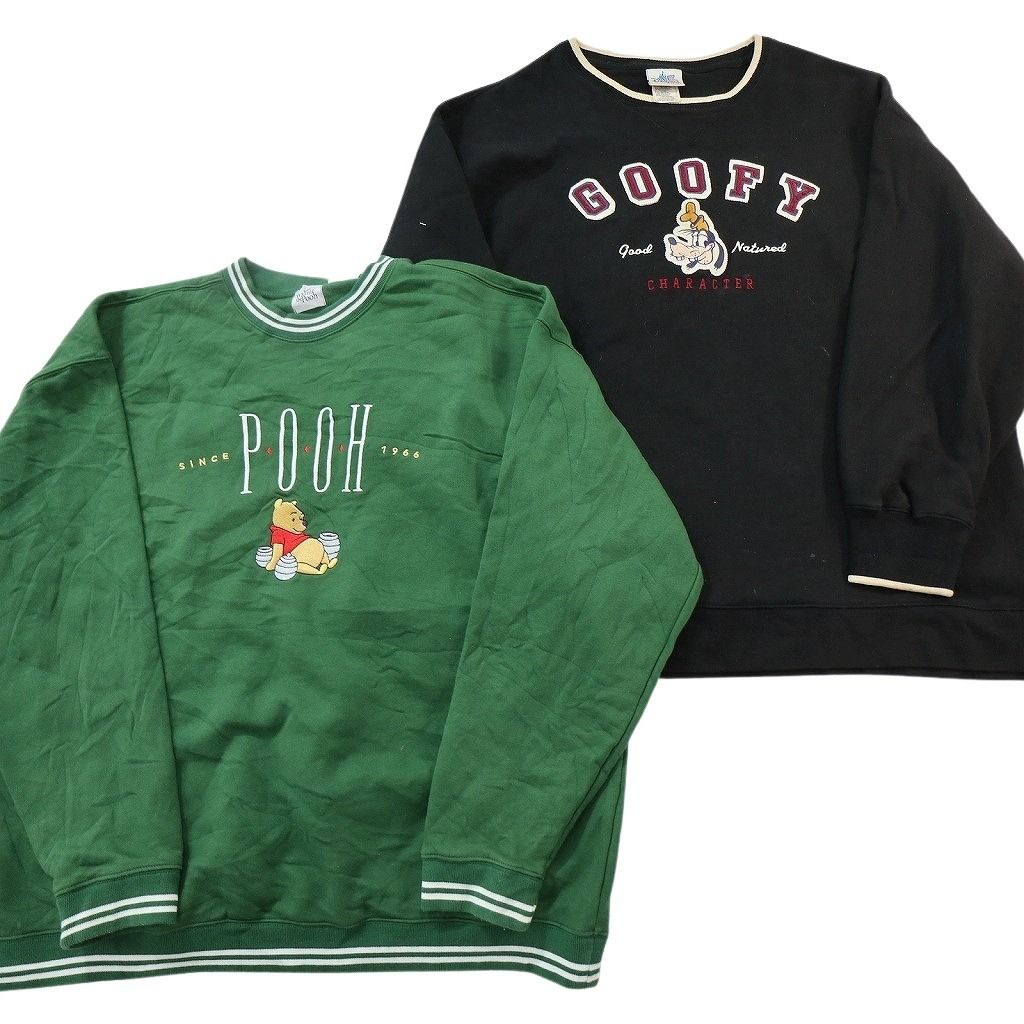 古着卸 まとめ売り キャラクター スウェット 8枚セット ( メンズ 2XL