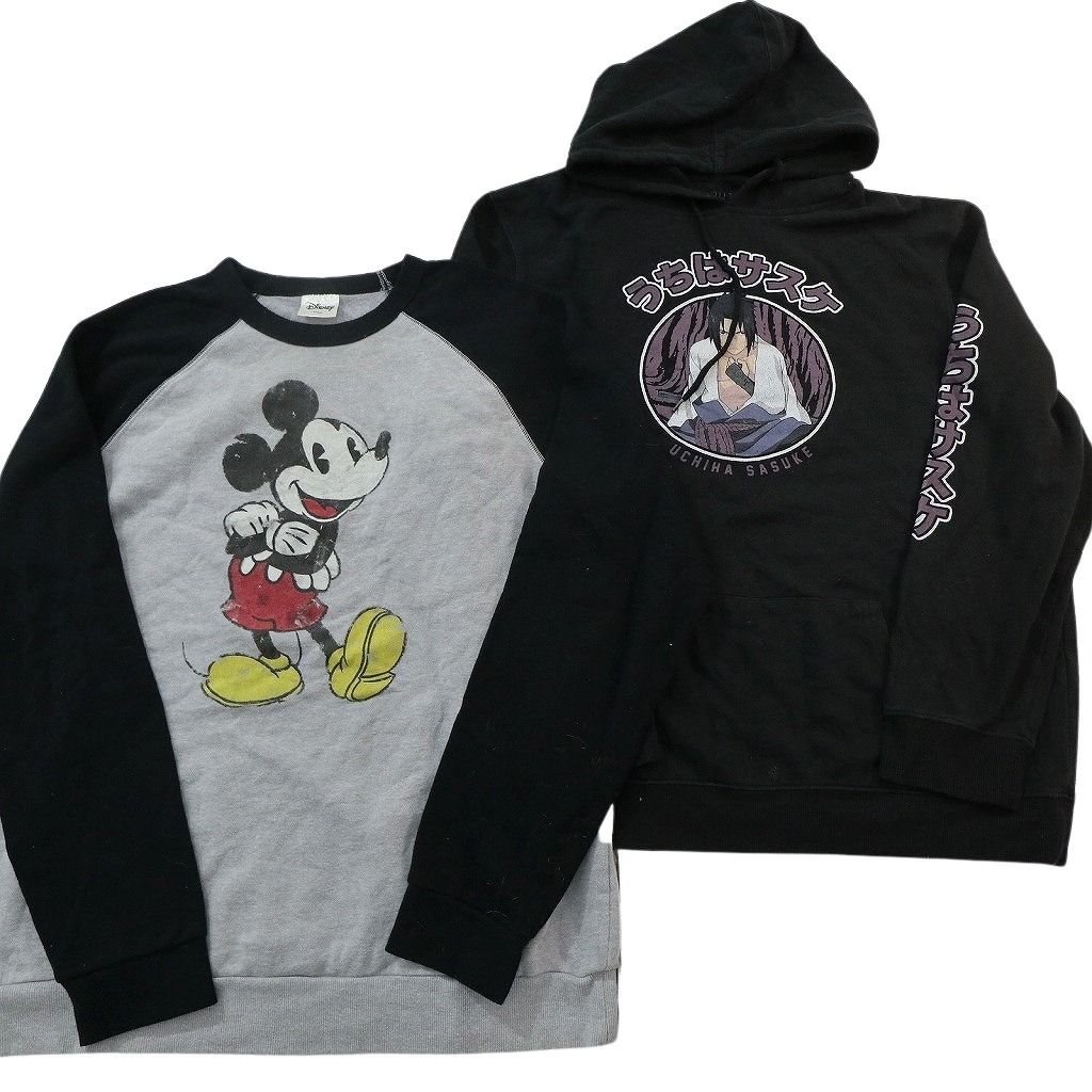 古着卸 まとめ売り キャラクター スウェット 8枚セット ( メンズ XL