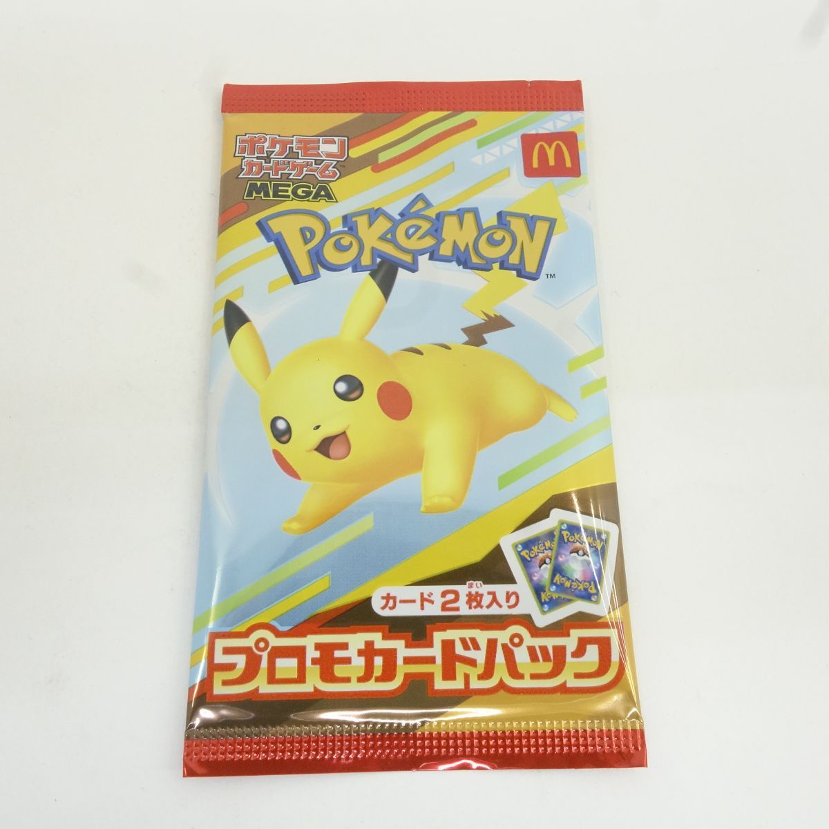 未開封 ポケモンカードゲーム MEGA プロモカードパック マクドナルド限定 未開封】ポケモンカードゲーム MEGA プロモカードパック マクドナルド