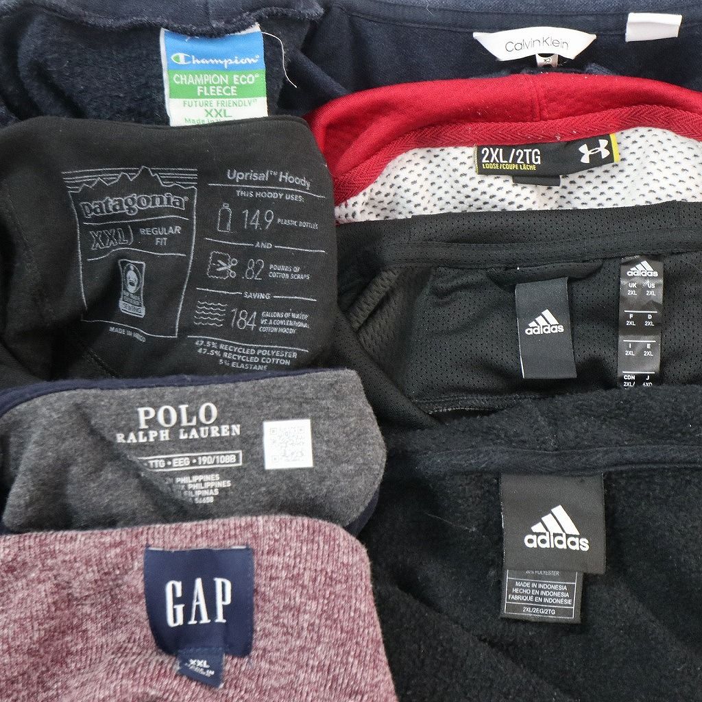 古着卸 まとめ売り ブランド スウェット 8枚セット ( メンズ 2XL