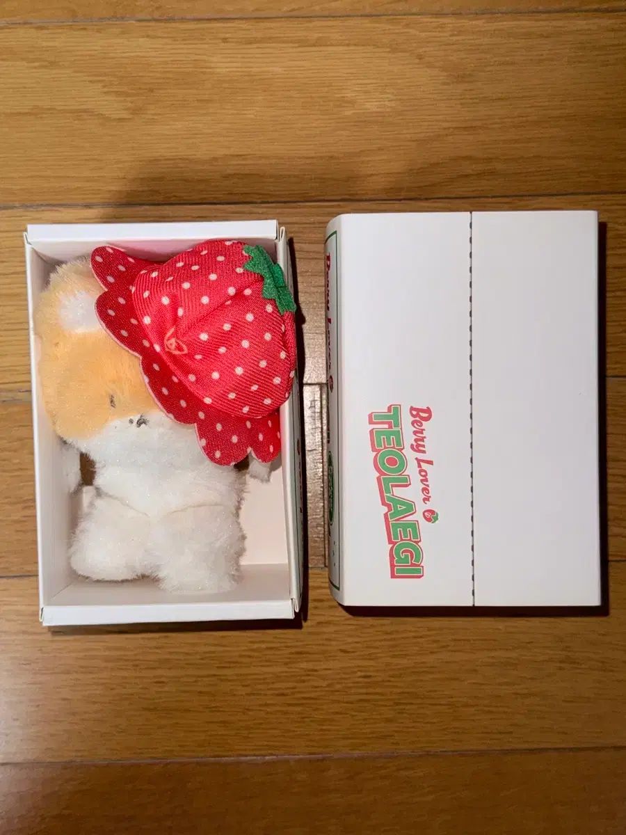 EXO BAEKHYUN ベッキョン TEOLAEGI トレギ ぬいぐるみセット ベクヒョン(BAEKHYUN) いちご トレギ TEOLAEGI 未開封 新品 商品