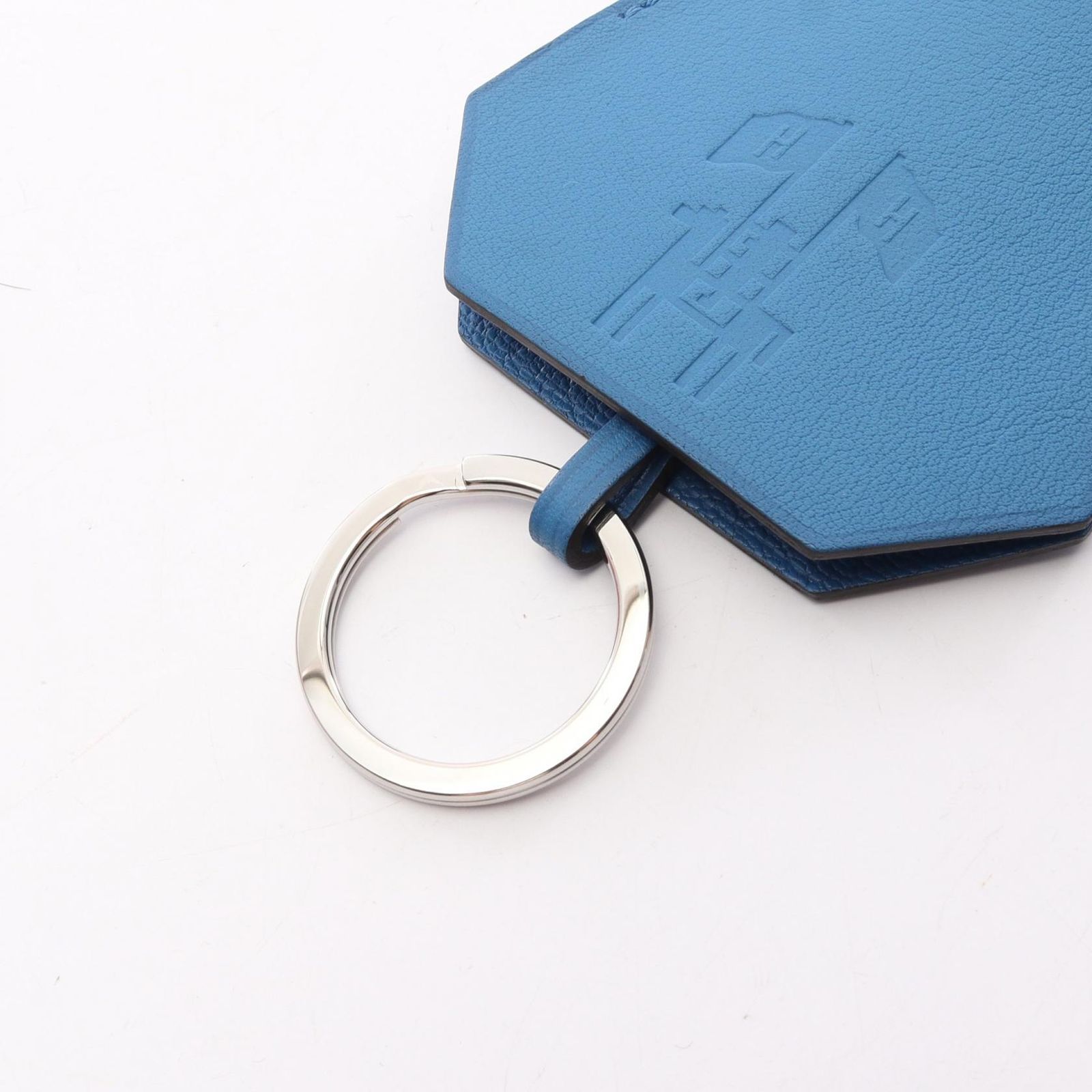 HERMES エルメス クロシェット イヤーズギフト ブルーゼリージュ