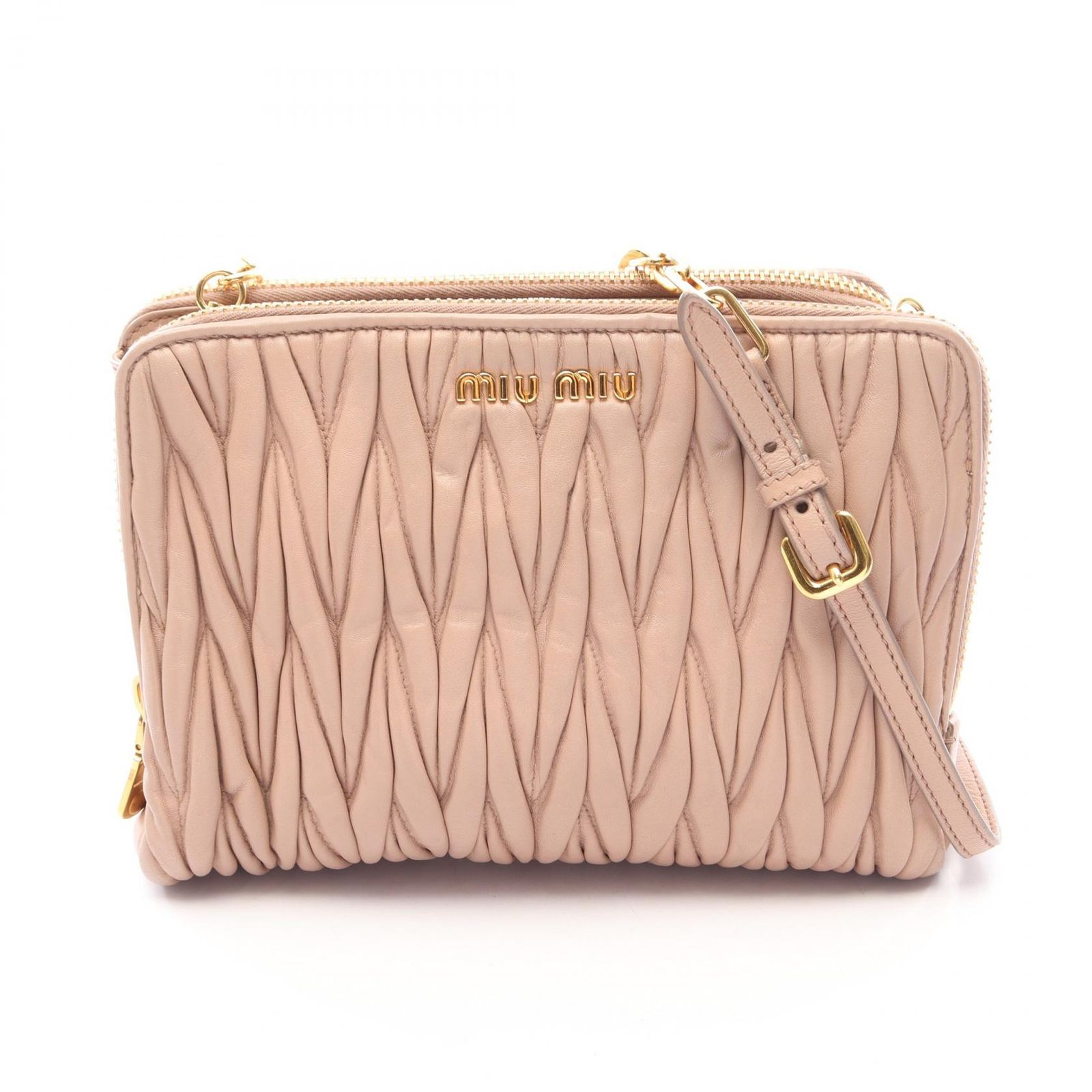 Miu Miu ミュウ ミュウ マテラッセ ショルダーバッグ