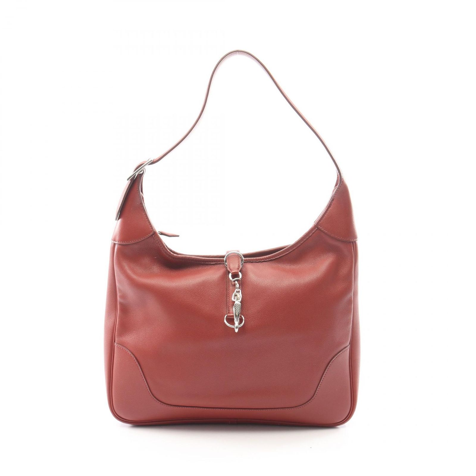 HERMES エルメス トリム31 ルージュアッシュ ショルダーバッグ