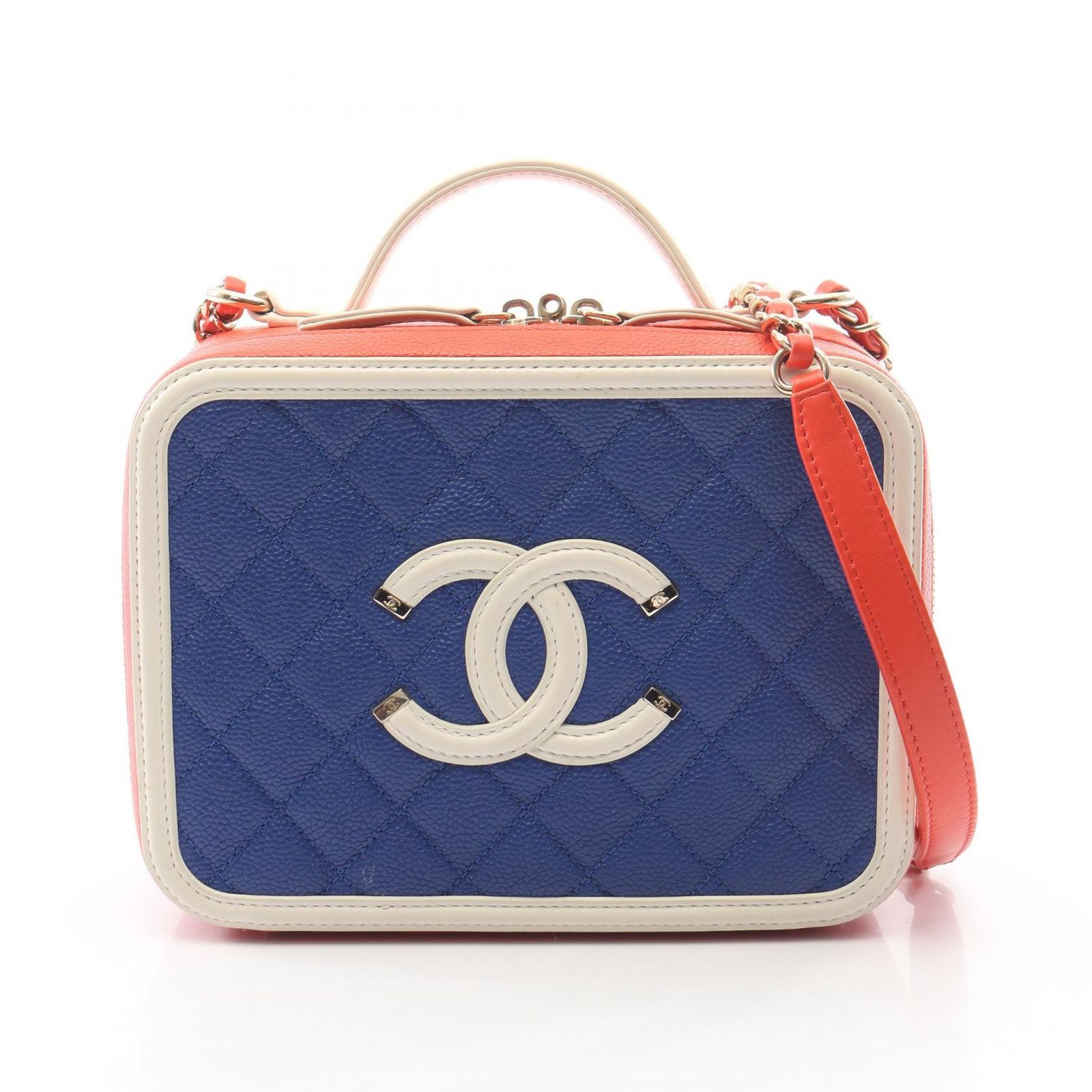 CHANEL シャネル CCフィグリー バニティバッグ ショルダーバッグ