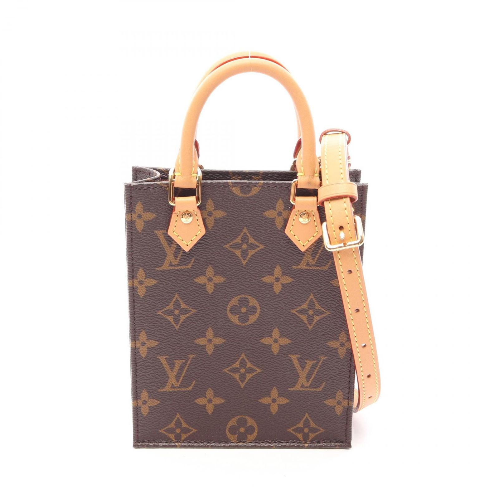 LOUIS VUITTON ルイ・ヴィトン プティット サックプラ モノグラム 2WAY ハンドバッグ 105,400円