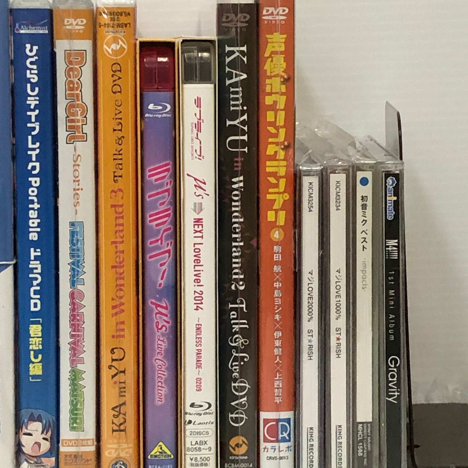 △100 アニメ CD DVD BD まとめ ラブライブ！ アイマス 他 大量