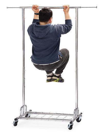 HOKEEPER ハンガーラック パイプハンガーラック 3ウェイ シングル 大容量 収納ラック 物干し スタンド 耐荷重100KG 洋服ハンガー 衣類