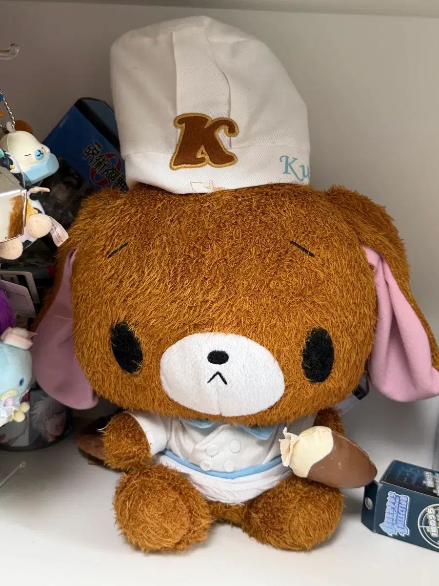 レア) 日本産 サンリオ シュガバニーズ クマウサギ ディザート 大型 ぬいぐるみ