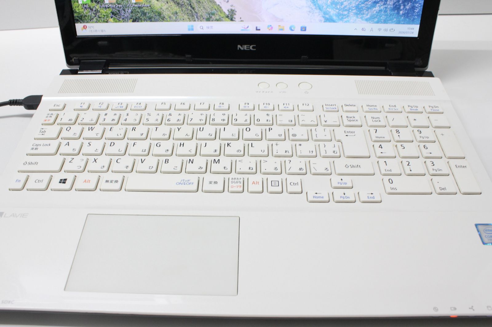 中古ノートPC】NEC〈LAVIE NS600/GAW〉第7世代Core i7/SSD256GB/メモリ