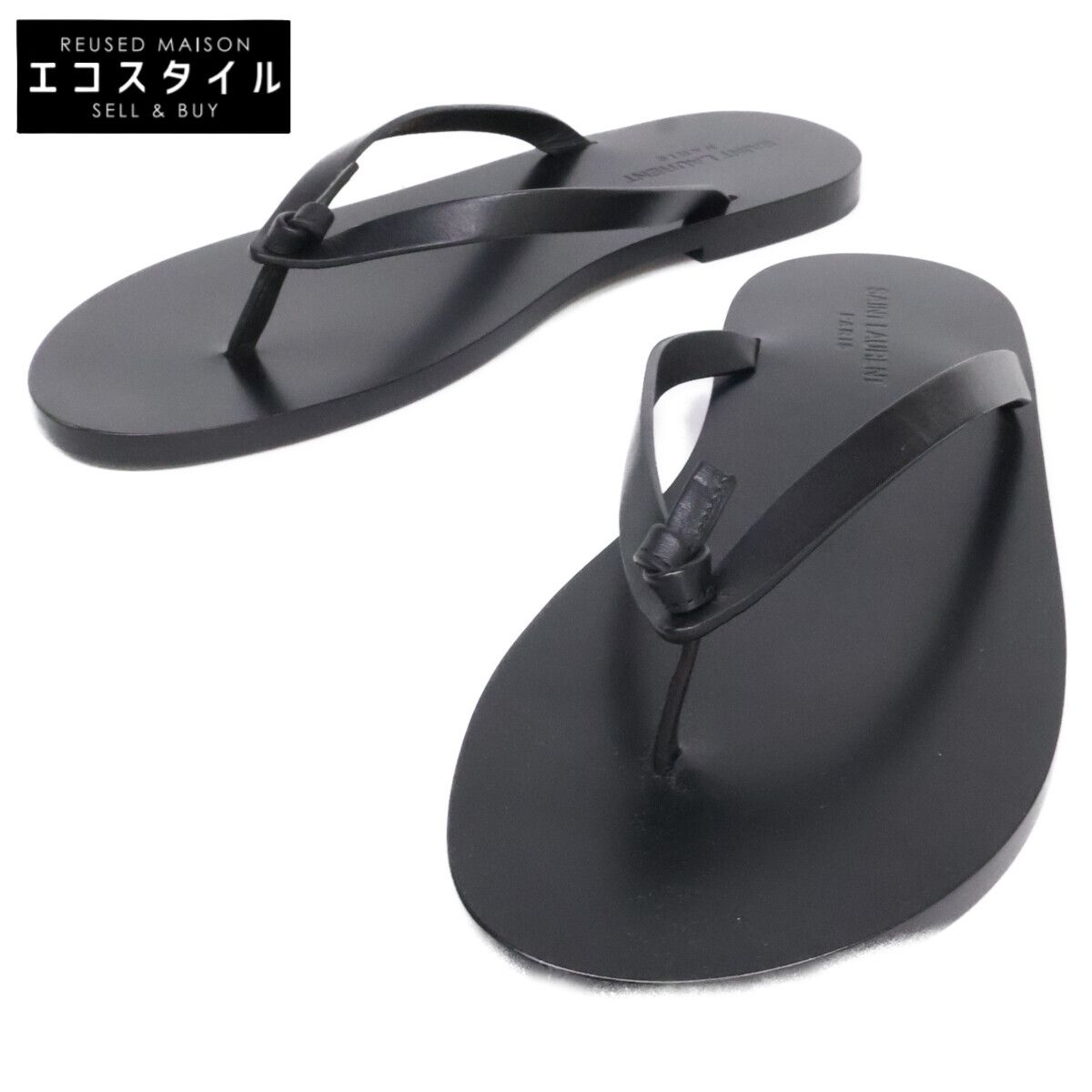 SAINT LAURENT PARIS　サンローランパリ　【新品同様】776220 トング サンダル　43