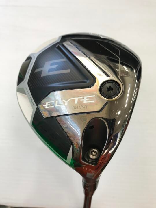 キャロウェイ　ELYTE MINI　11.5度　TENSEI GREEN 60 for Callaway　Sフレックス　ドライバー　中古【最短即日発送】