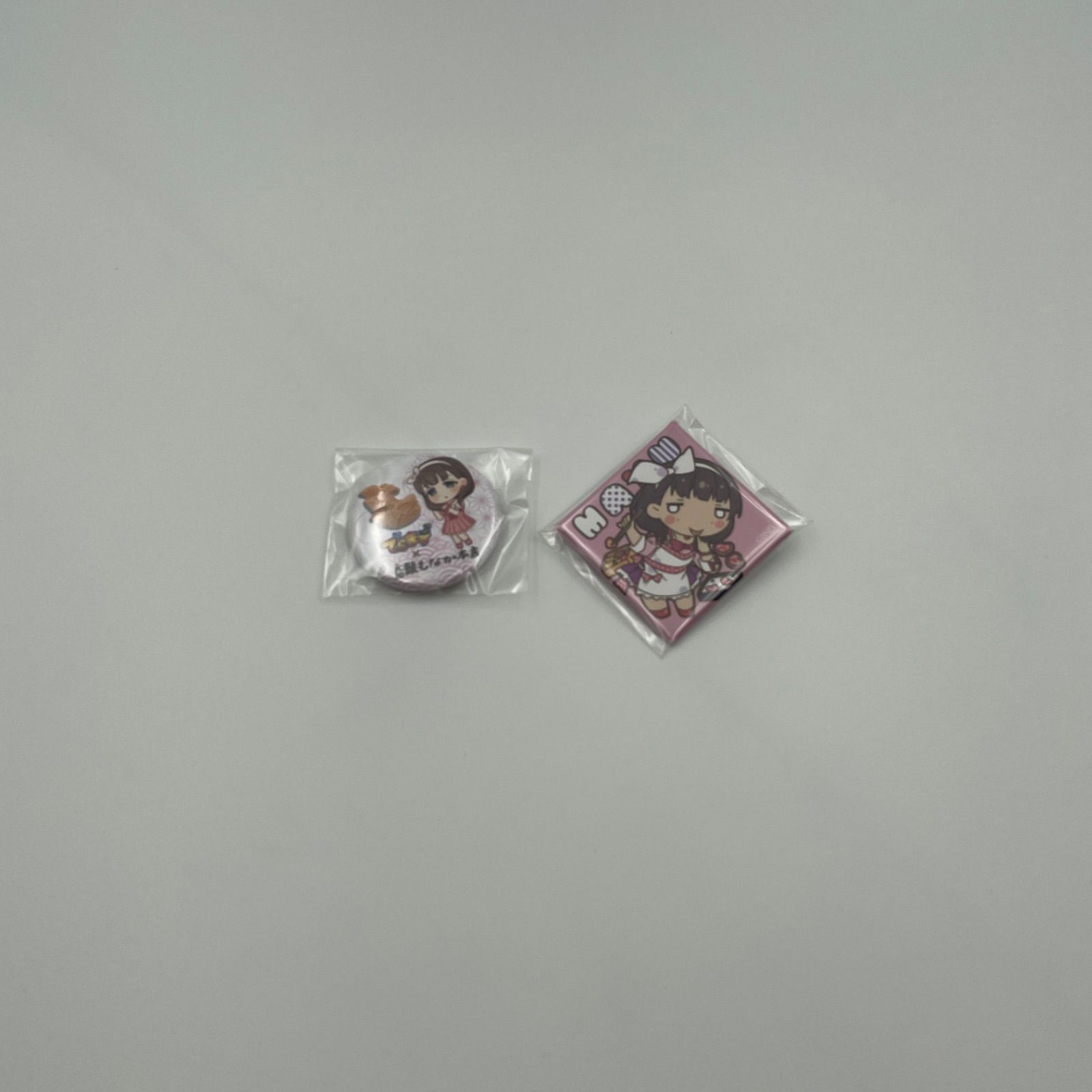佐久間まゆ アイドルマスターシンデレラガールズ 缶バッジ計2点 id