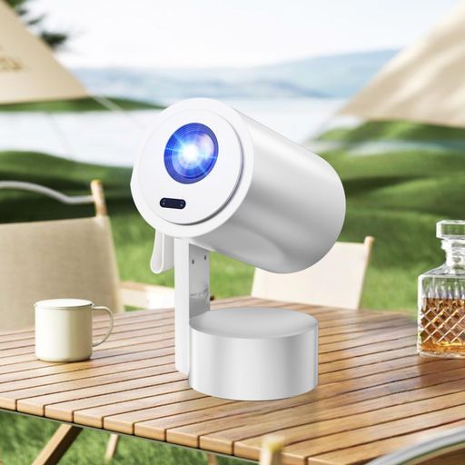 『キャンプに最適』プロジェクター バッテリー内蔵 電源不要【2026決定版 Android TV搭載・充電式・35000LM・270°回転】超高輝度