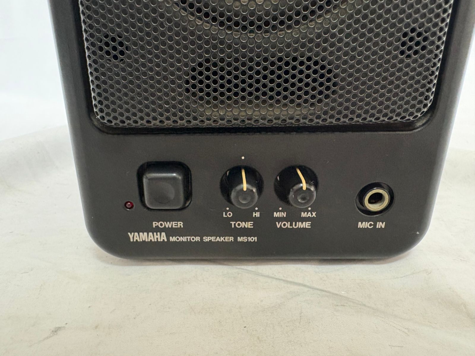 ◇ ヤマハ YAMAHA パワードモニタースピーカー MS101 ブラック アンプ