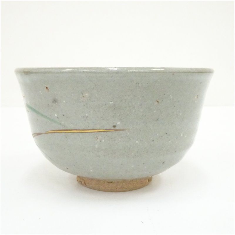 京焼 橋本紫雲造 乾山写秋草文茶碗（共箱） 茶道 抹茶 おしゃれ 抹茶