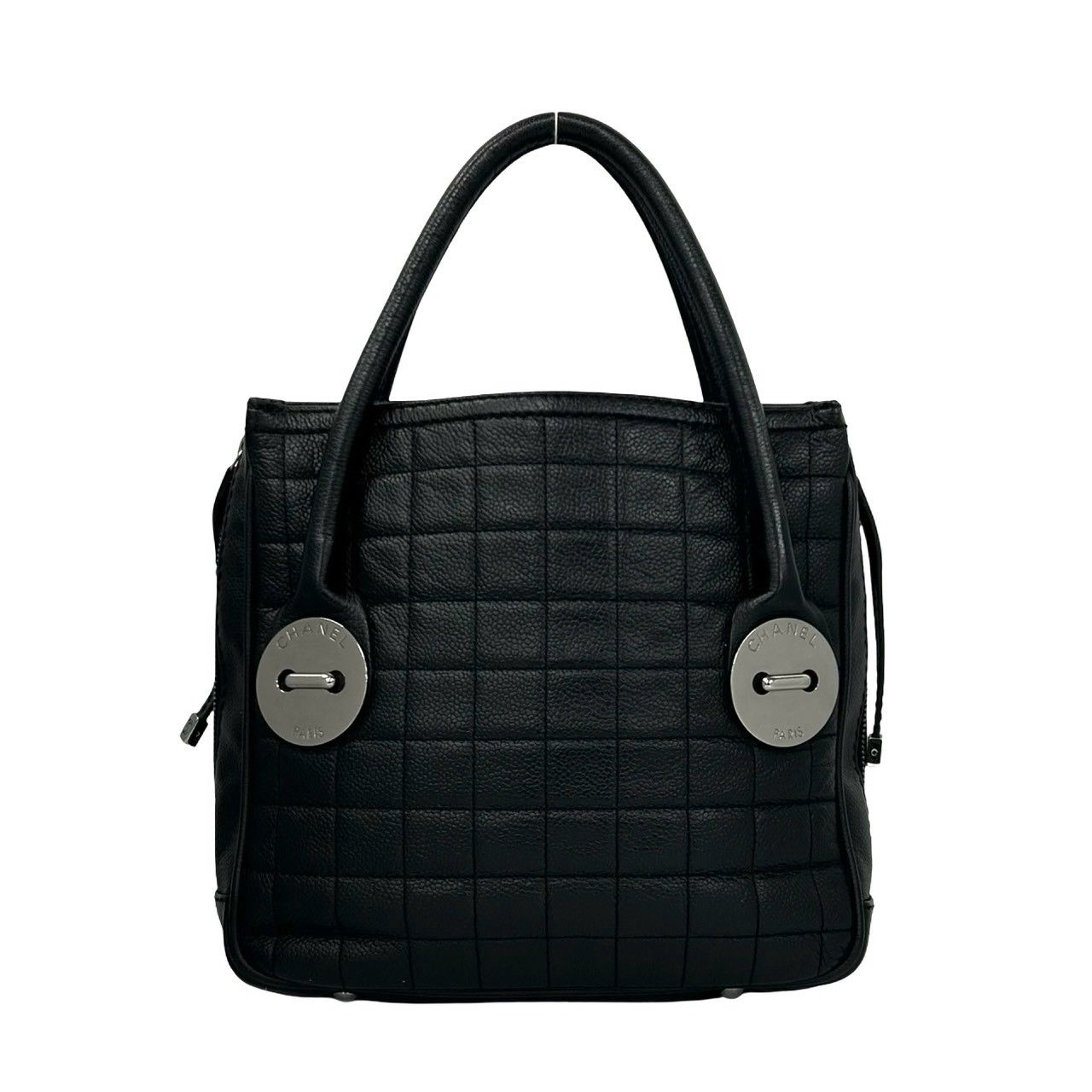極 美品 シール有 9番台 CHANEL シャネル チョコバー ロゴ 金具
