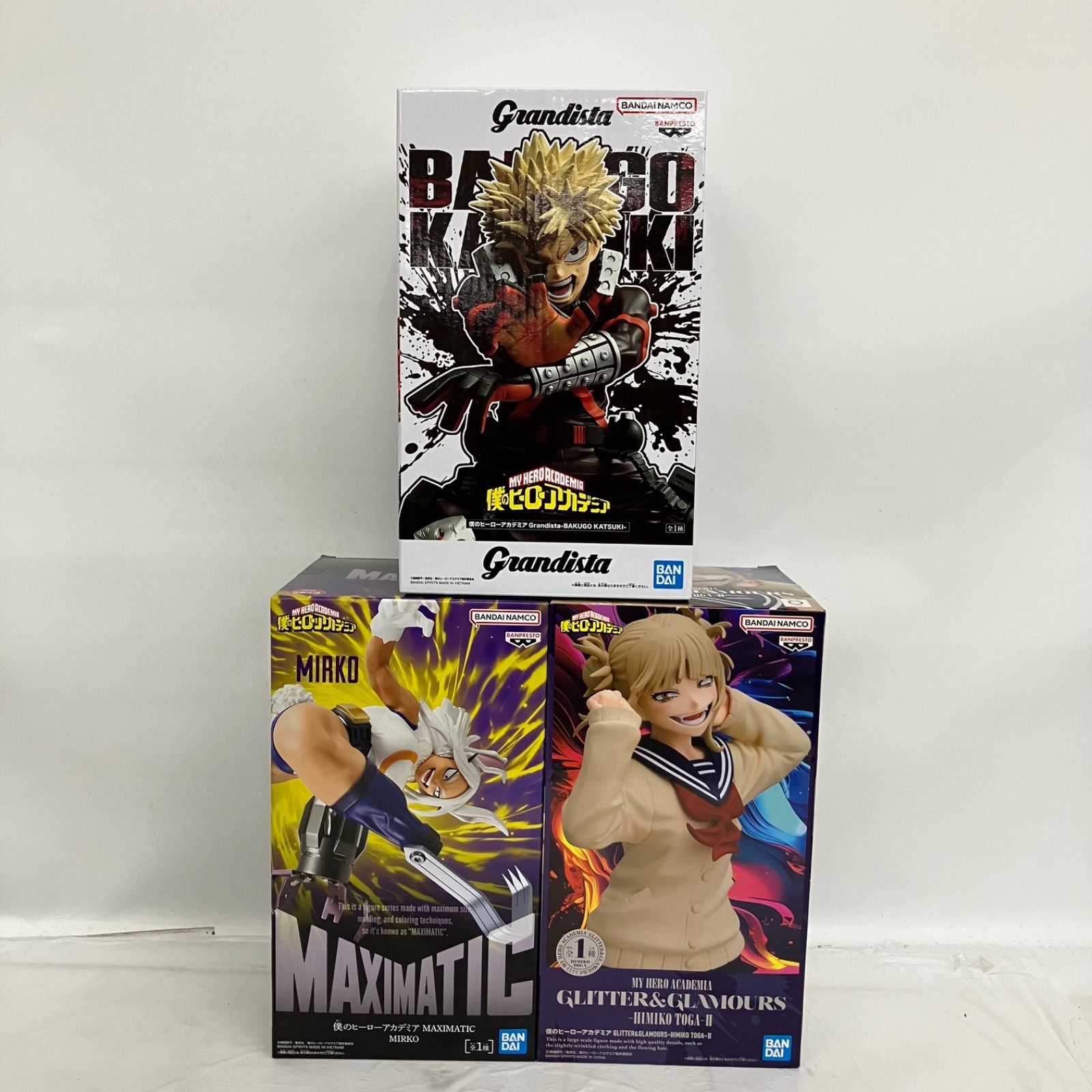 未開封 僕のヒーローアカデミア grandista 爆豪勝己 他フィギュア 6個