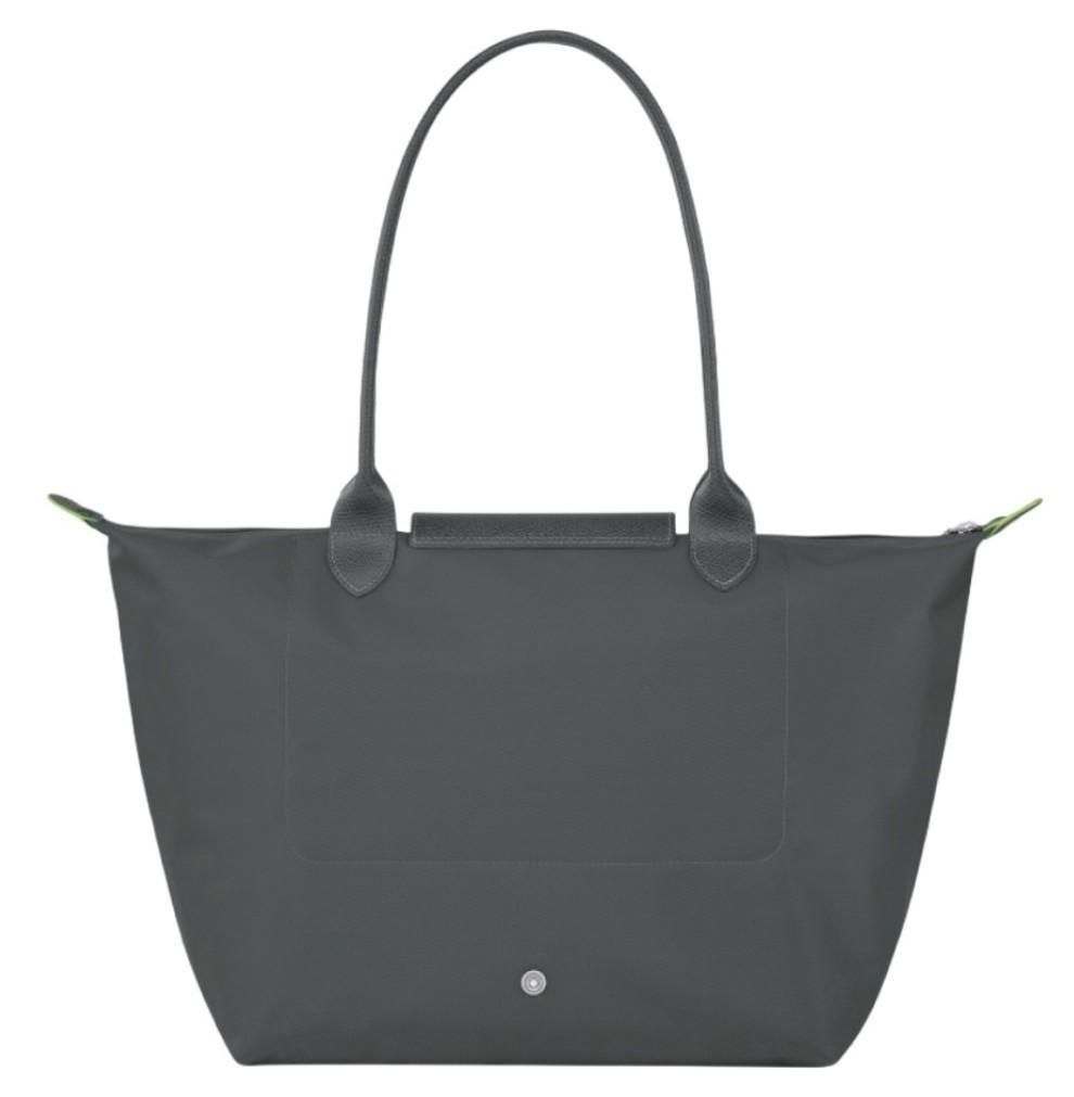 ?@ロンシャンLトートバッグ ル・プリアージュ L 軽い グレー系 - メルカリ