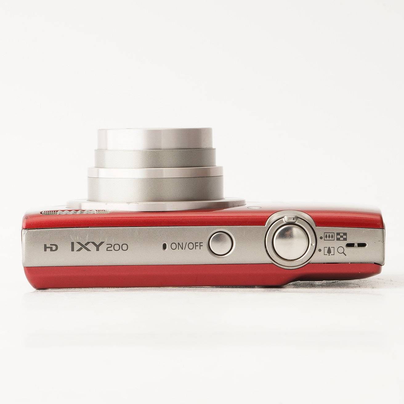 【極美品】Canon IXY 200 レッド コンパクトデジタルカメラ 箱付き キヤノン Canon IXY 200 レッド 8x ズーム コンパクトデジタルカメラ