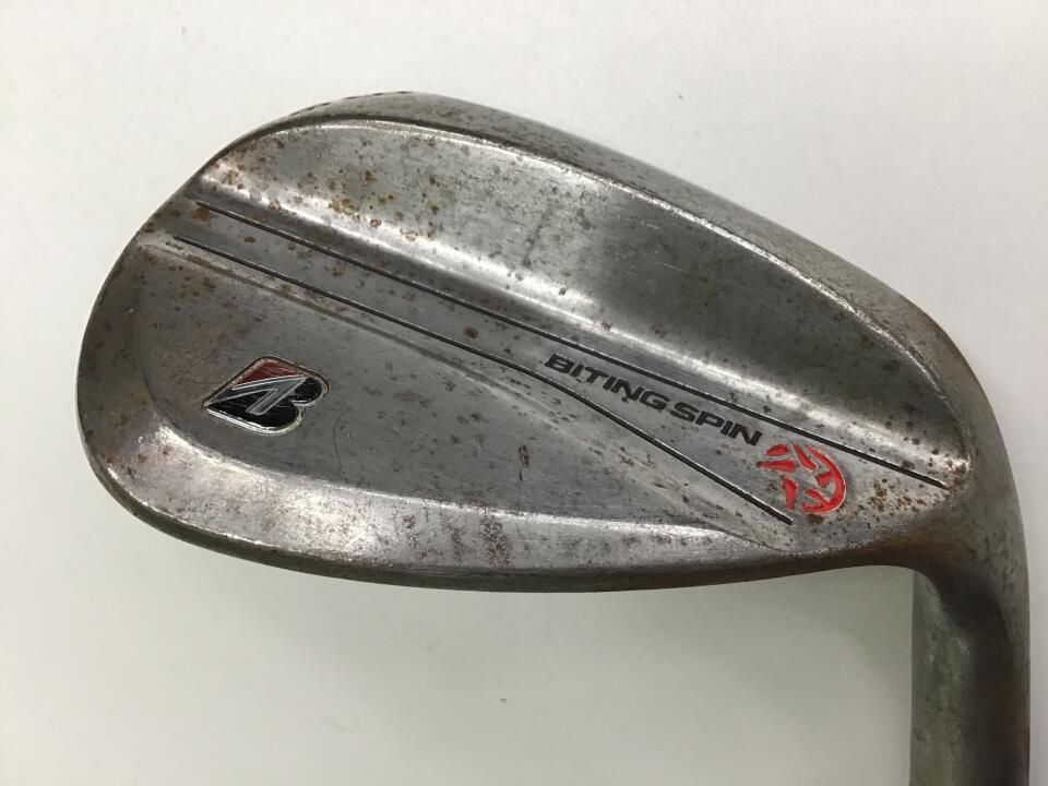 ブリヂストン　BITING SPIN ノーメッキ　58度　ﾀﾞｲﾅﾐｯｸｺﾞｰﾙﾄﾞﾂｱｰｲｼｭｰ　S200フレックス　ウェッジ　中古【最短即日発送】