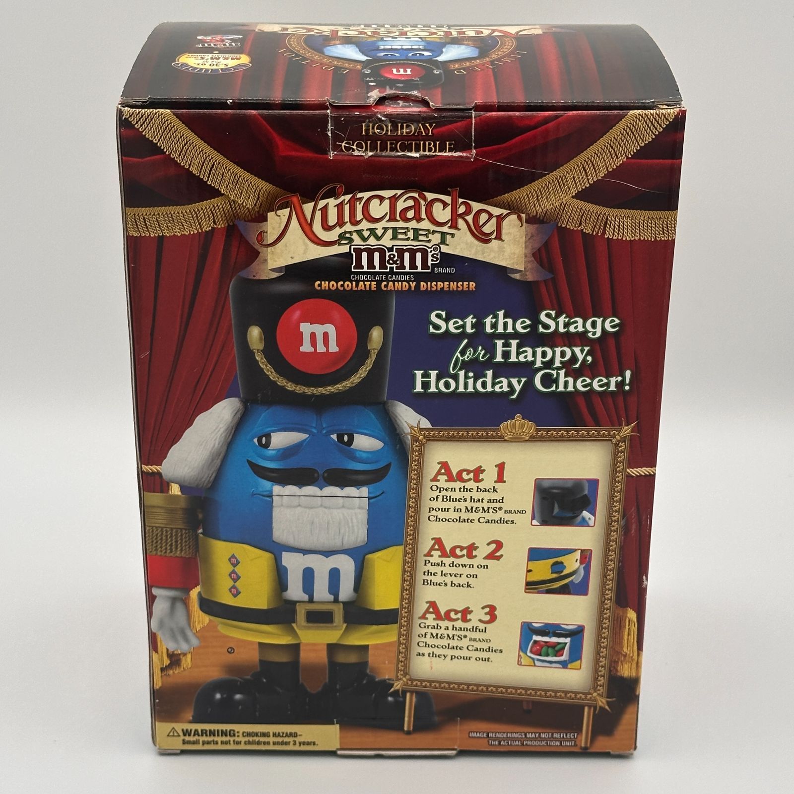 2000s 箱付 M&M'S エムアンドエムズ くるみ割り人形 ディスペンサー
