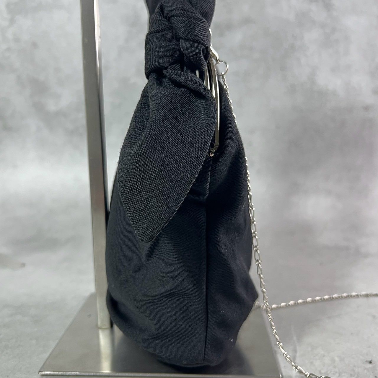 美品 Y's がま口 ショルダーバッグ ポーチ Yohji Yamamoto 美品✨Y's ワイズ YOHJI YAMAMOTO ヨウジヤマモト がま口ショルダー
