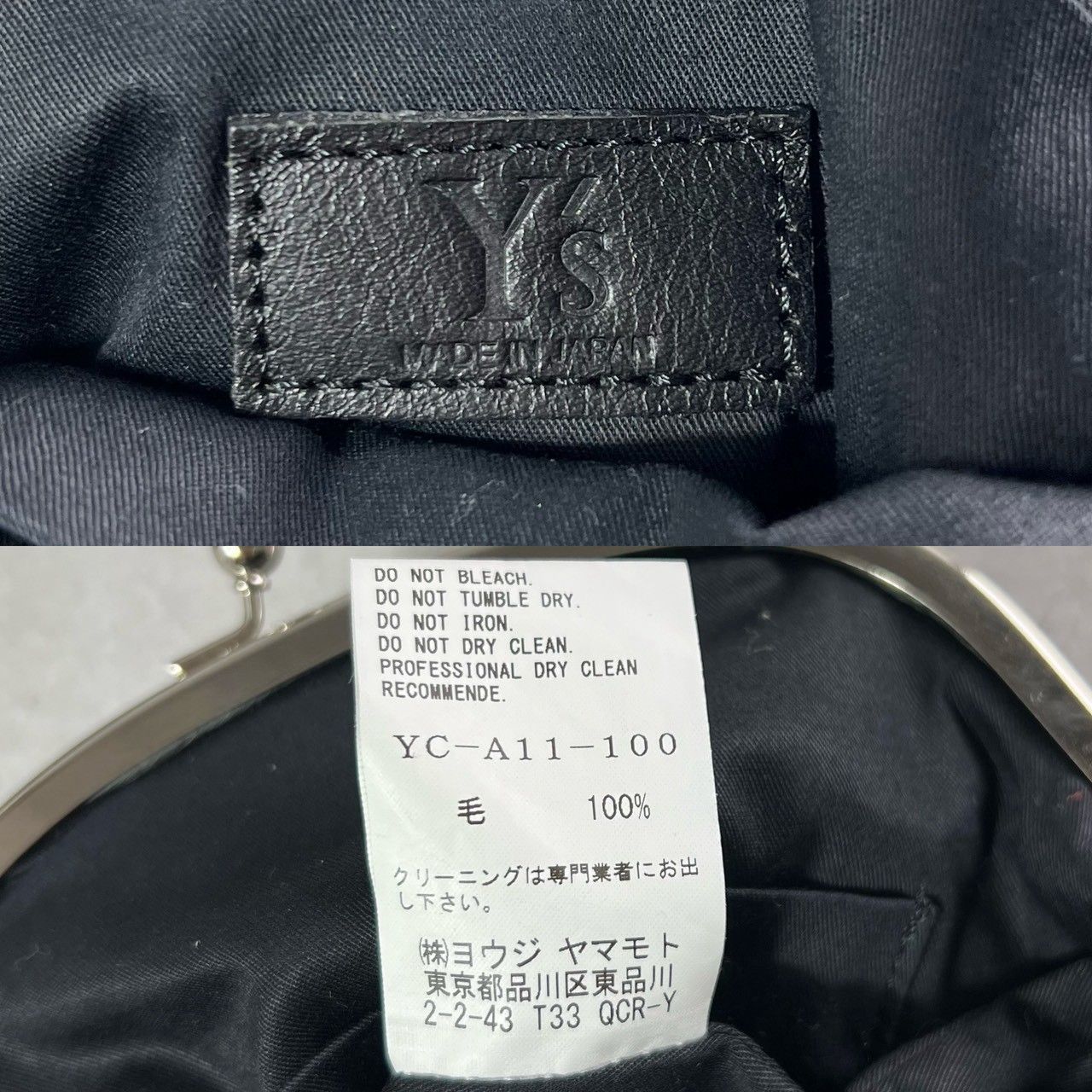 美品✨Y's ワイズ YOHJI YAMAMOTO ヨウジヤマモト がま口ショルダー