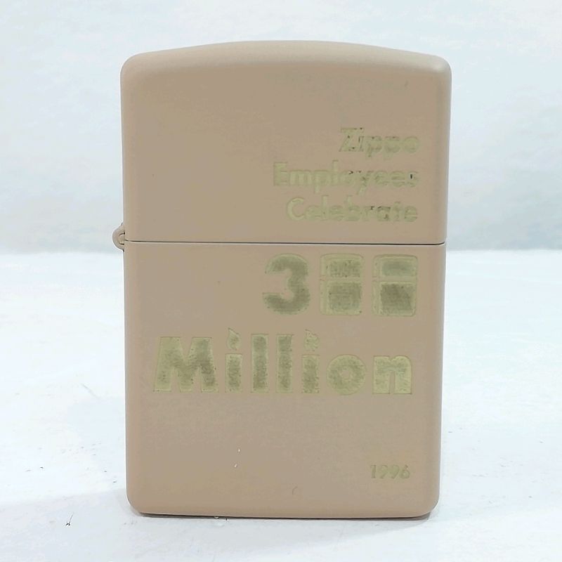 【未使用品】【送料無料】ZIPPO 3Million ゴールド オイルライター※メール便でお送りします【代引き不可】 未使用品】【送料無料】ZIPPO 3Million ゴールド オイルライター