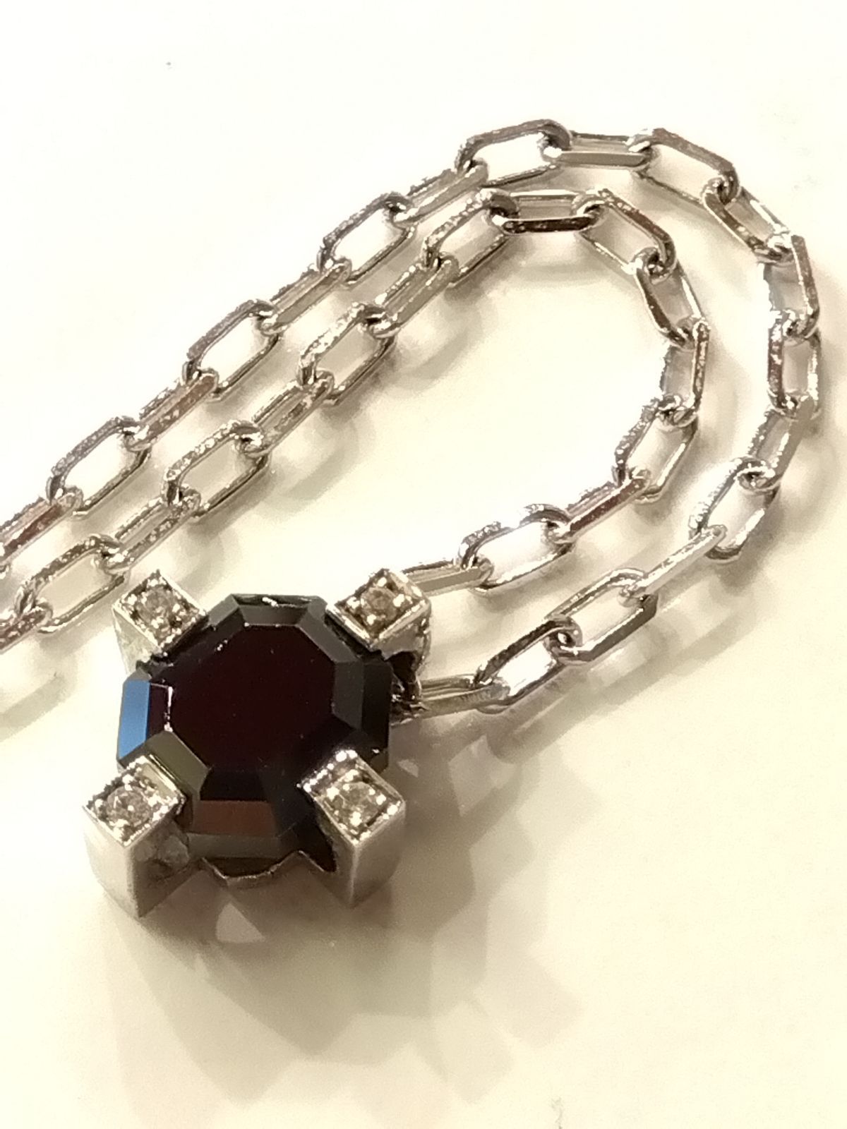 M24 ジェムケリー GEMCEREY シルバー925ネックレス クロスモチーフ