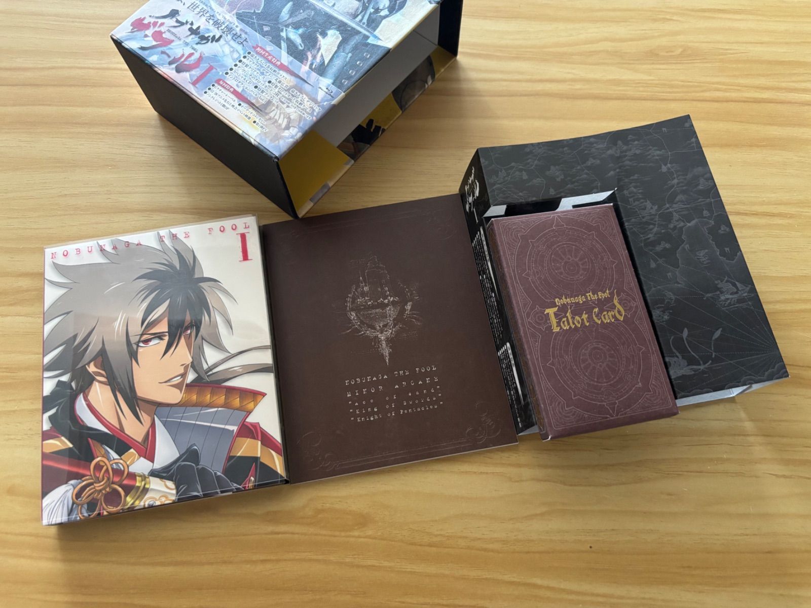 中古][blu−ray＋CD] ノブナガ・ザ・フール I [初回生産版](帯、特典