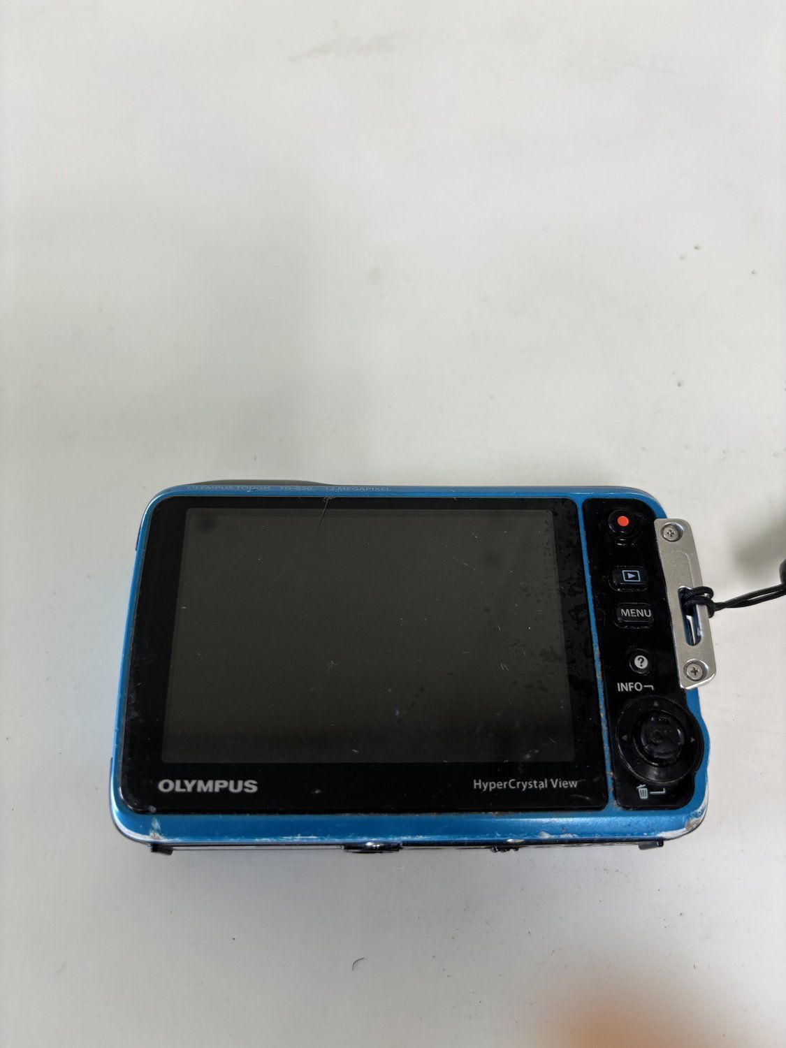 ジャンク】OLYMPUS オリンパス Tough TG-620 ブルー 防水 耐衝撃