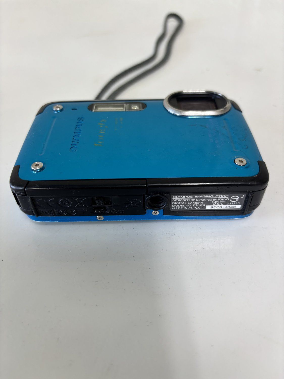 【ジャンク扱い】希少品　オリンパス　ブルー ジャンク】OLYMPUS オリンパス Tough TG-620 ブルー 防水 耐衝撃
