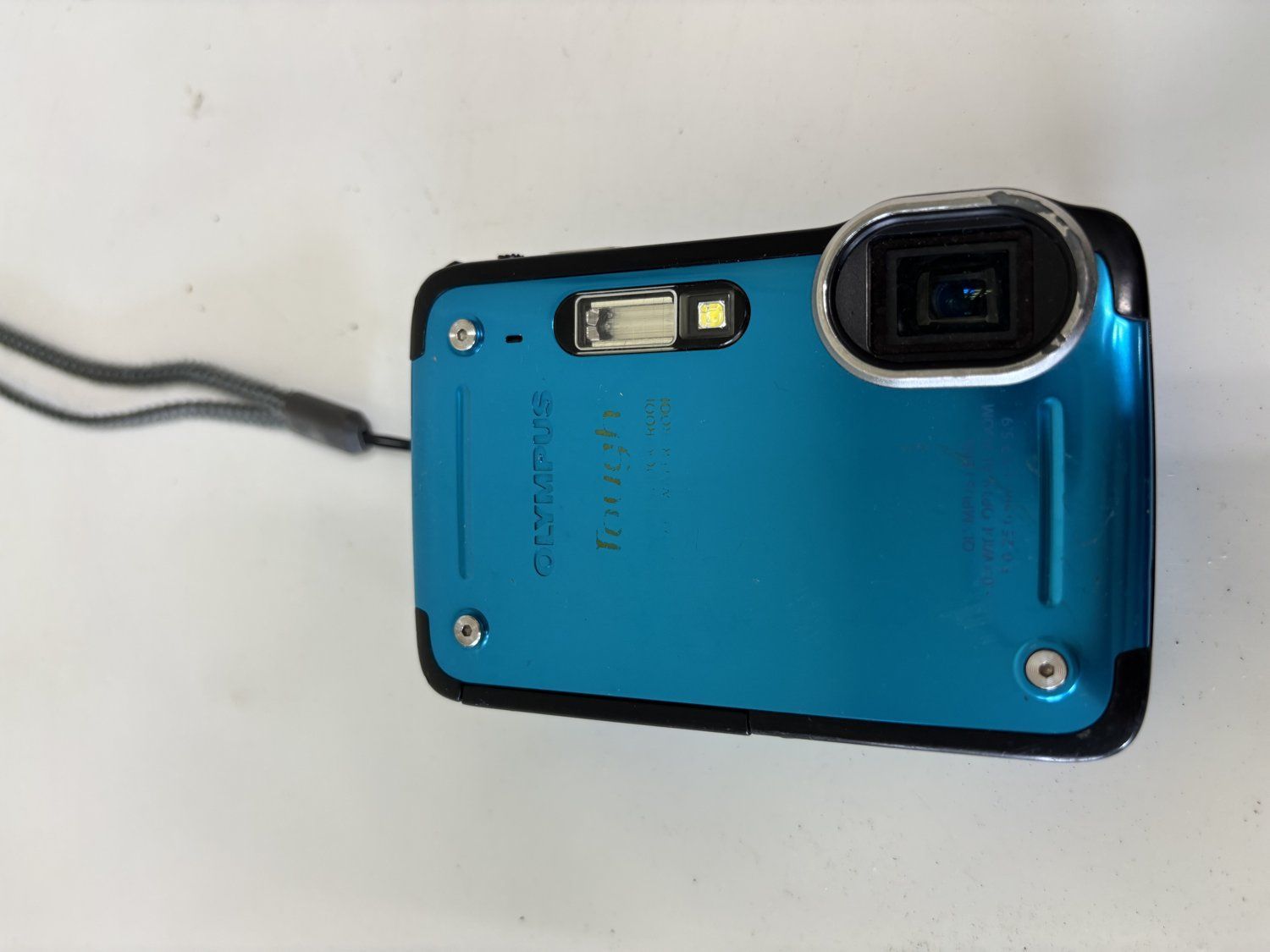 【ジャンク扱い】希少品　オリンパス　ブルー ジャンク】OLYMPUS オリンパス Tough TG-620 ブルー 防水 耐衝撃