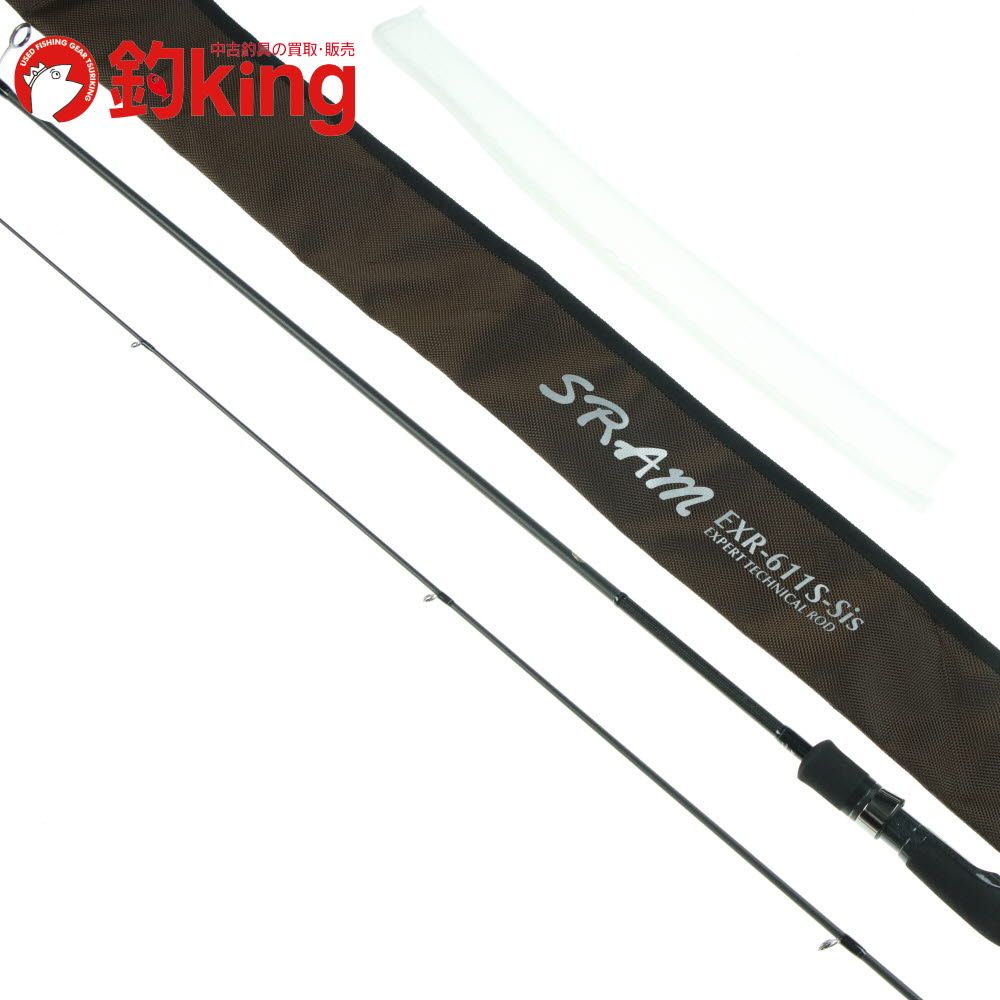 中古/極上品】 ティクト スラム EXR-611S-Sis /H149L ロッド リール