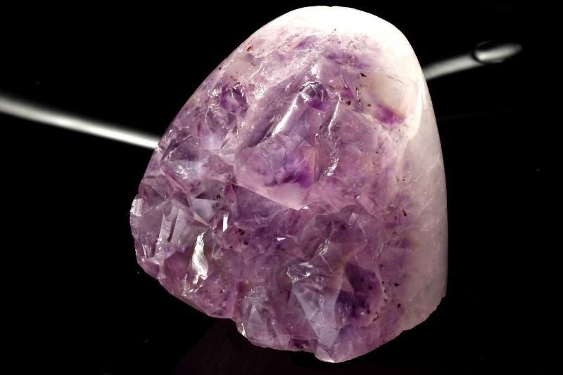 1点物】淡紫の結晶 アメジストドーム 50x41x46mm 原石 パワーストーン