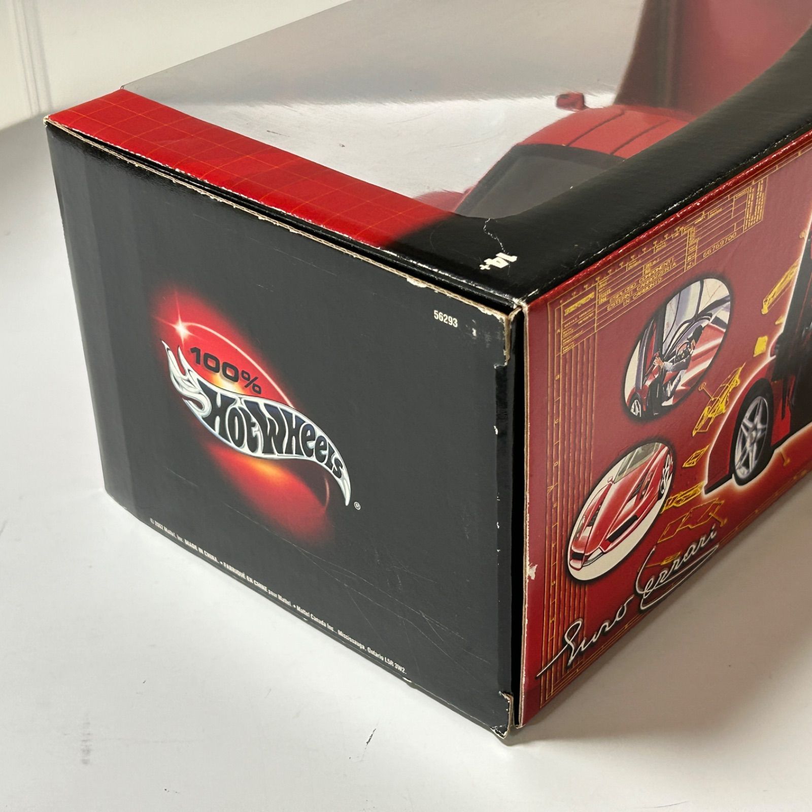 100% Hot Wheels Ferrari Enzo 1/18 56293 フェラーリ エンツォ 赤 箱