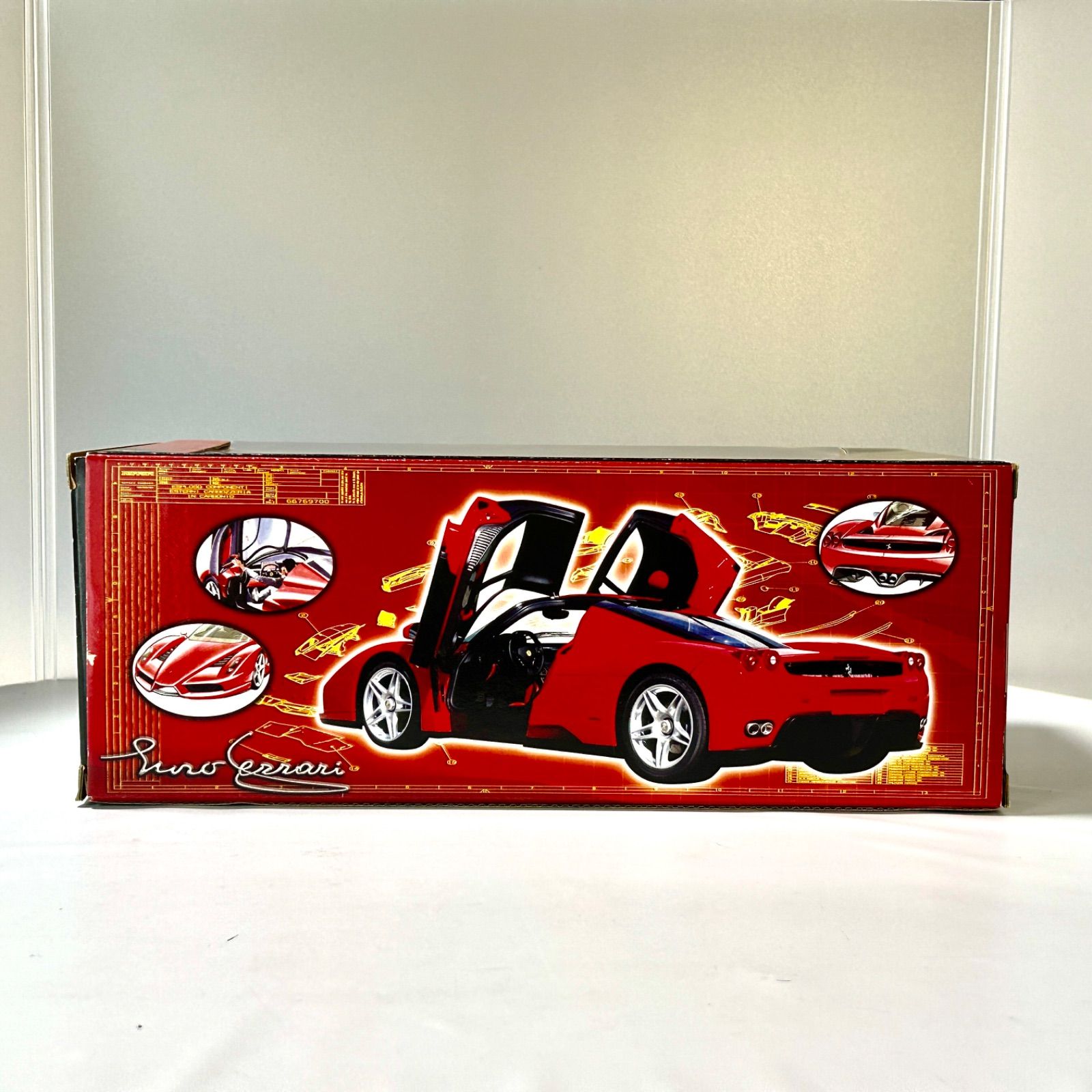 100% Hot Wheels Ferrari Enzo 1/18 56293 フェラーリ エンツォ 赤 箱