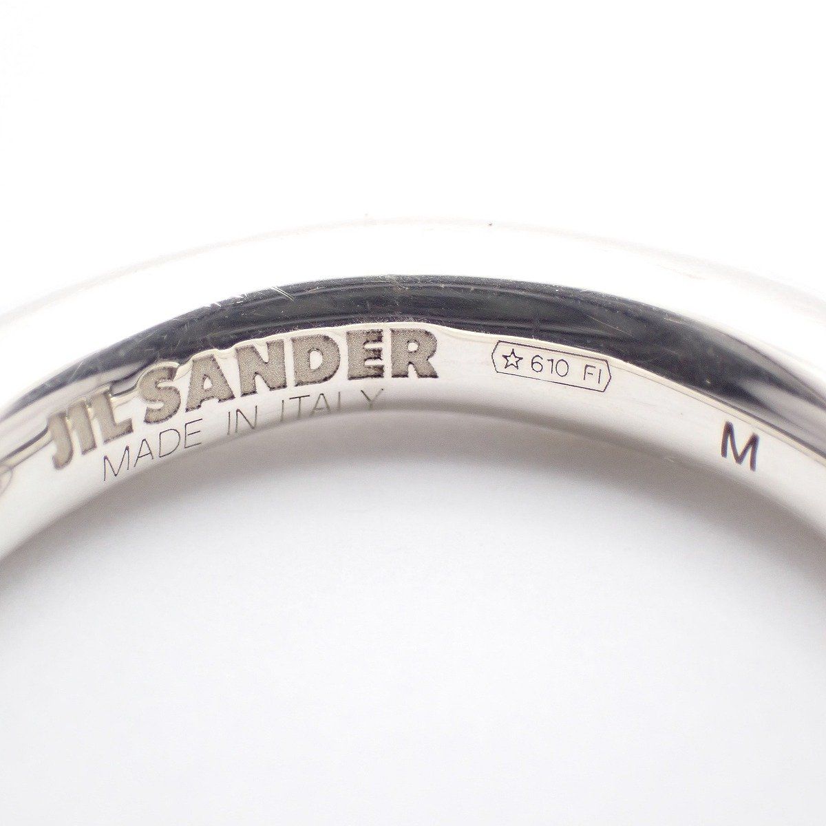 JIL SANDER ジルサンダー クラシック リング 指輪 シルバー925 M 13号