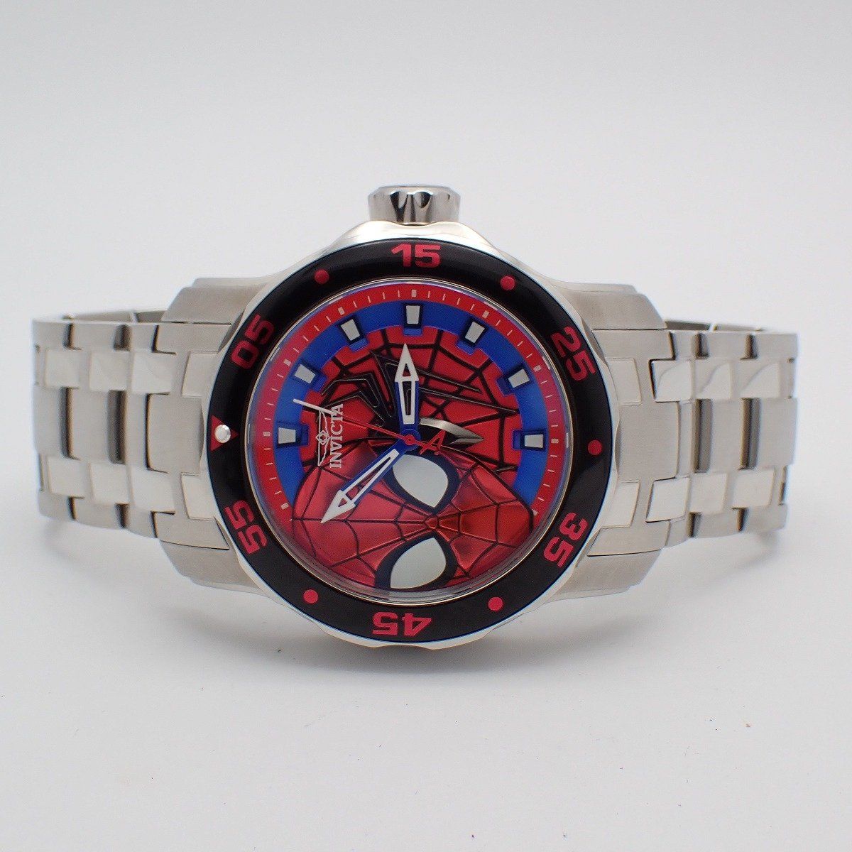 美品】INVICTA インビクタ × MARVEL スパイダーマン コラボ限定モデル