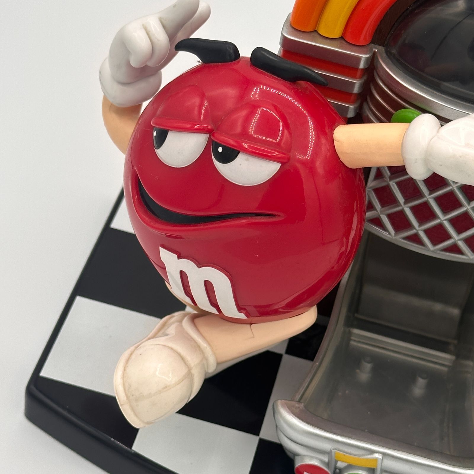M&M'S エムアンドエムズ ジュークボックス ディスペンサー レッド