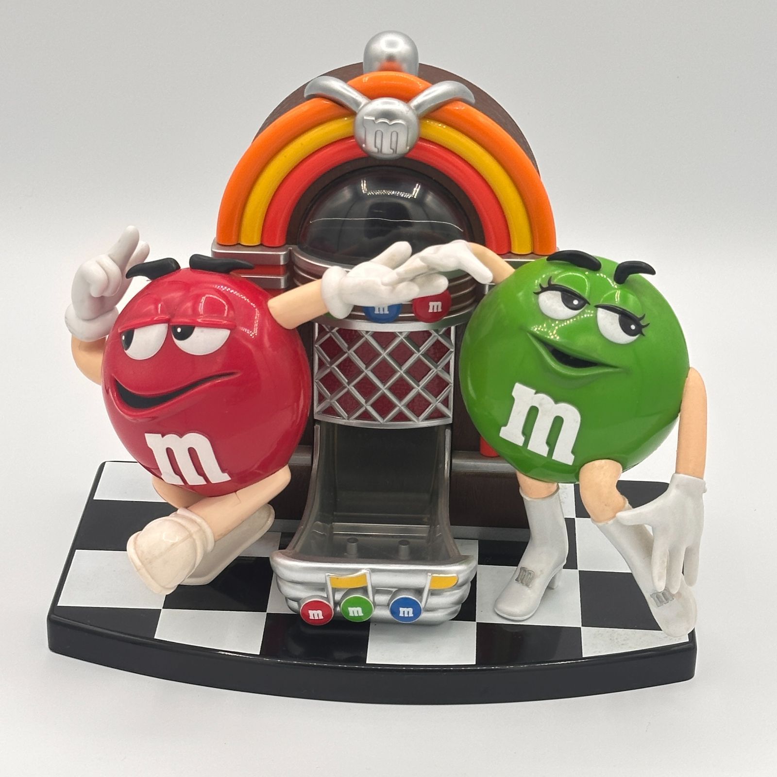 M&M'S エムアンドエムズ ジュークボックス ディスペンサー レッド