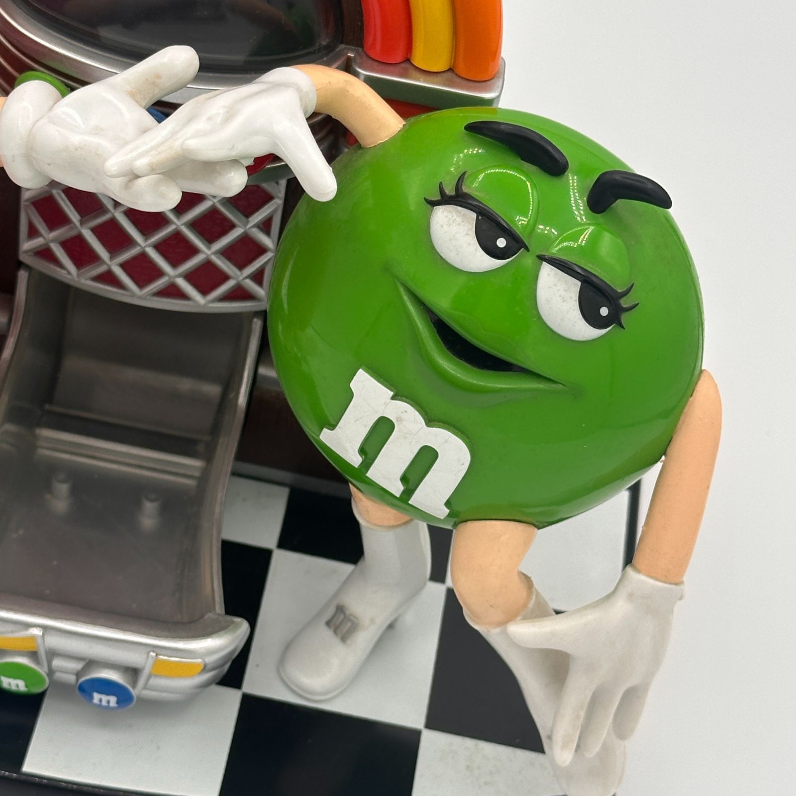 M&M'S エムアンドエムズ ジュークボックス ディスペンサー レッド