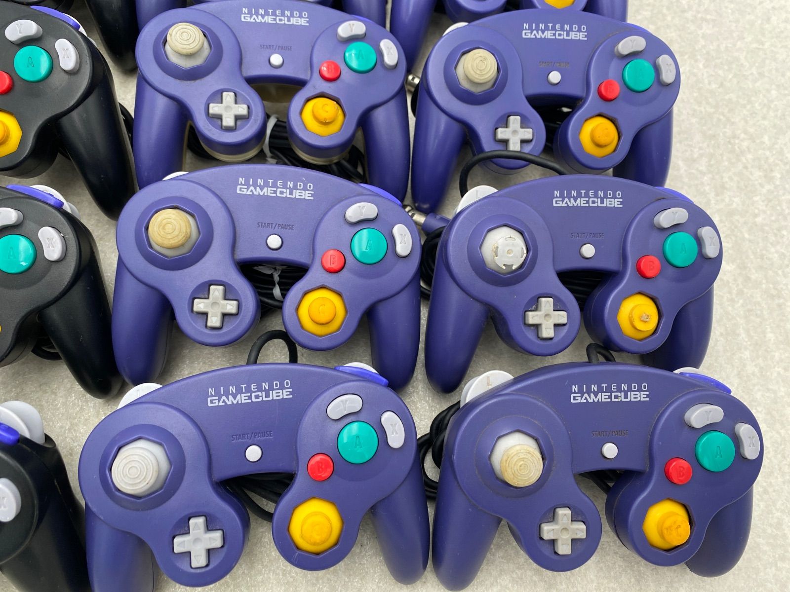 ニンテンドーゲームキューブ コントローラー ジャンク まとめ売り 20点
