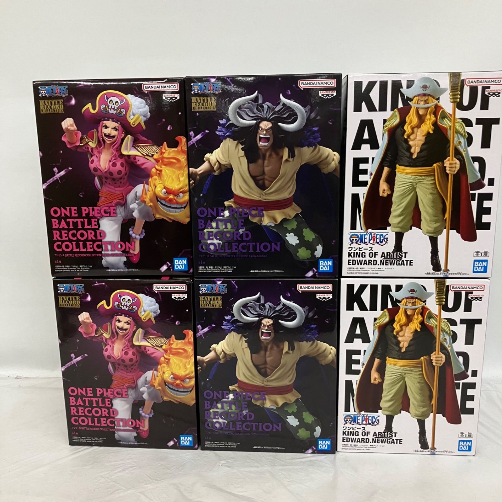 未開封 ワンピース ONE PIECE BATTLE RECORD COLLECTION カイドウ 他