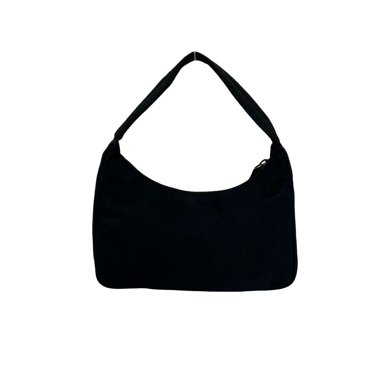 極 美品 PRADA プラダ 三角ロゴ プレート 金具 ナイロン テスート ミニ
