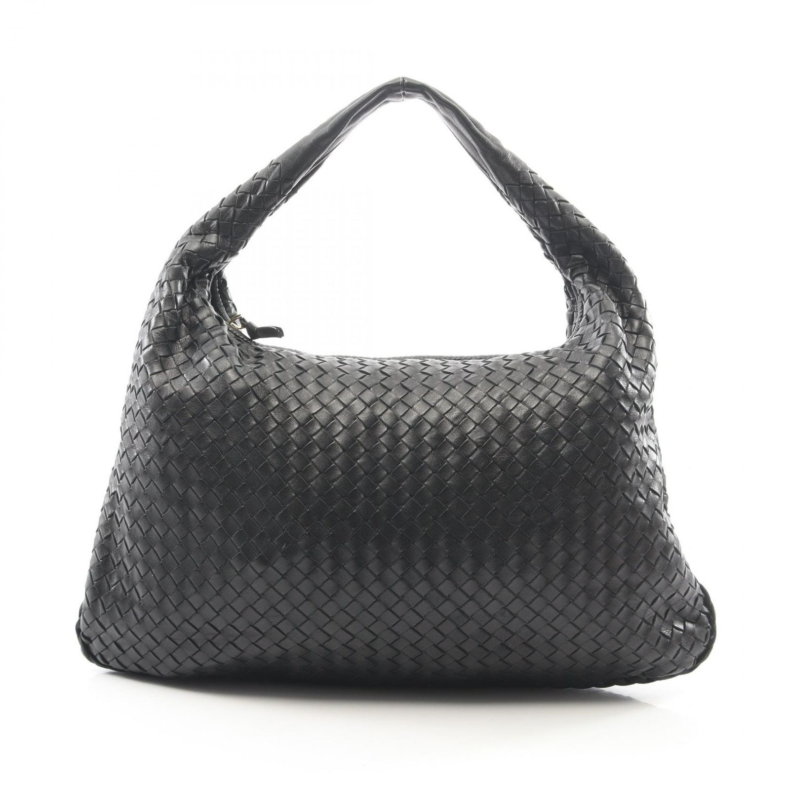 ボッテガヴェネタ BOTTEGA VENETA ショルダーバッグ イントレチャート 115654 ブラック レザー イントレチャート ワンショルダーバッグ レディース Used B 92,840円