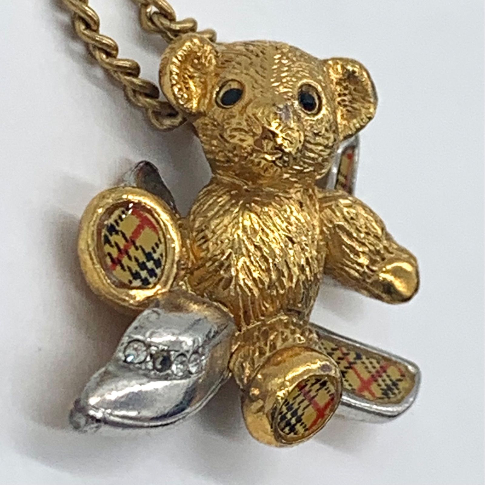 7r40. 希少 Burberry JAL50周年限定ノバチェックベアー飛行機 - メルカリ