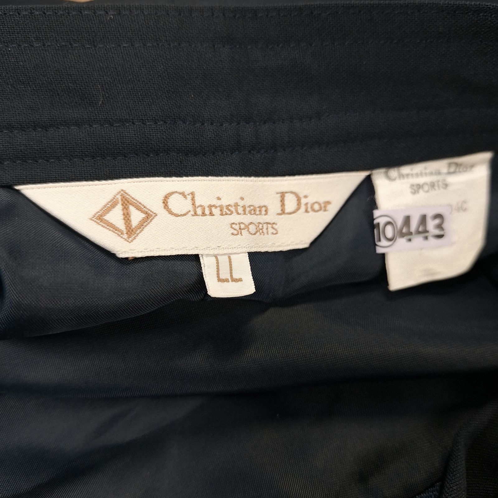 中古☆難あり 90s Christian Dior SPORTS ロゴ ショートパンツ
